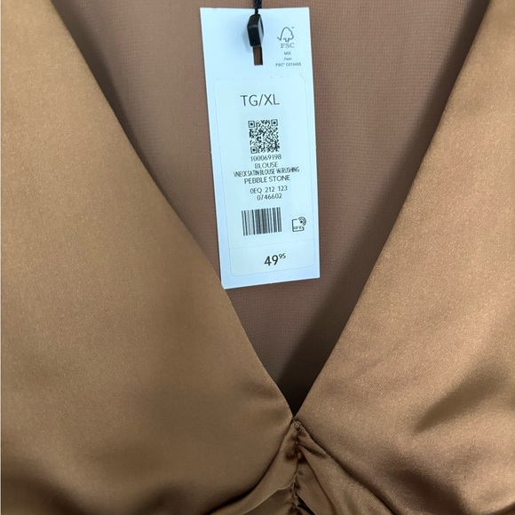 Dynamite Blouse - Cognac SZ. XL - Picture 3 of 3